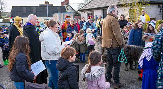 Children taking part in an East Vale Ministry Area activity