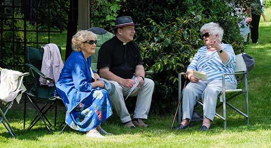 People taking part in a community activity at East Vale Ministry Area