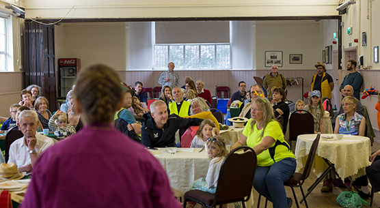 People taking part in a community activity at East Vale Ministry Area