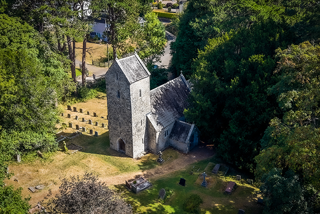 St Bride's Church in the Vale of Glamorgan